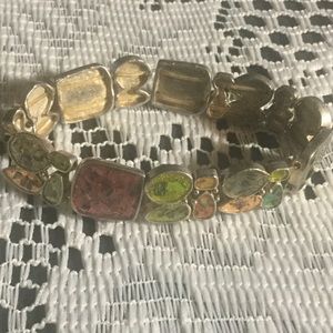 Pre-Loved Strechy Vintage Multiple Color Bracelet